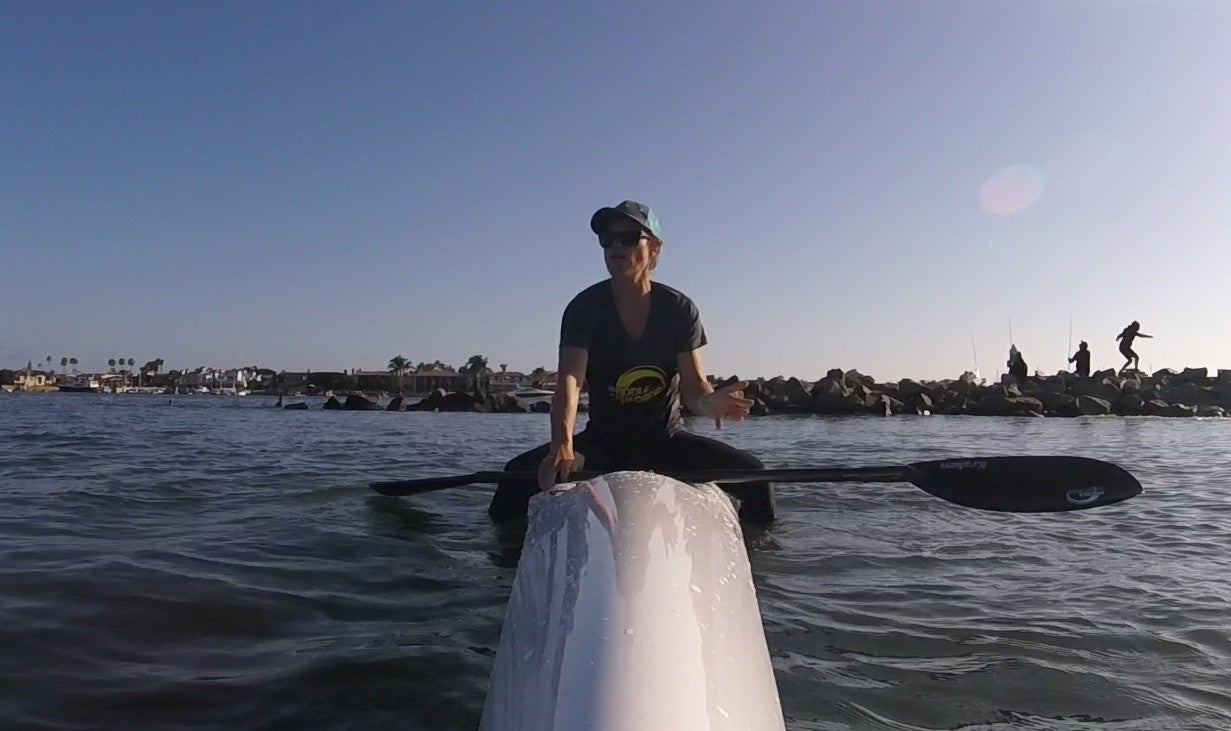 learning to remount your surfski