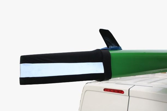 high visibility tail sleeve for transport kayak surfski
